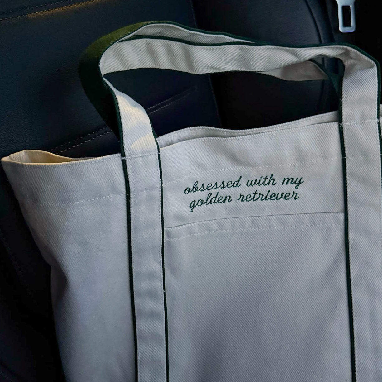 Customisable Embroidered Tote - Large | Design Your Own