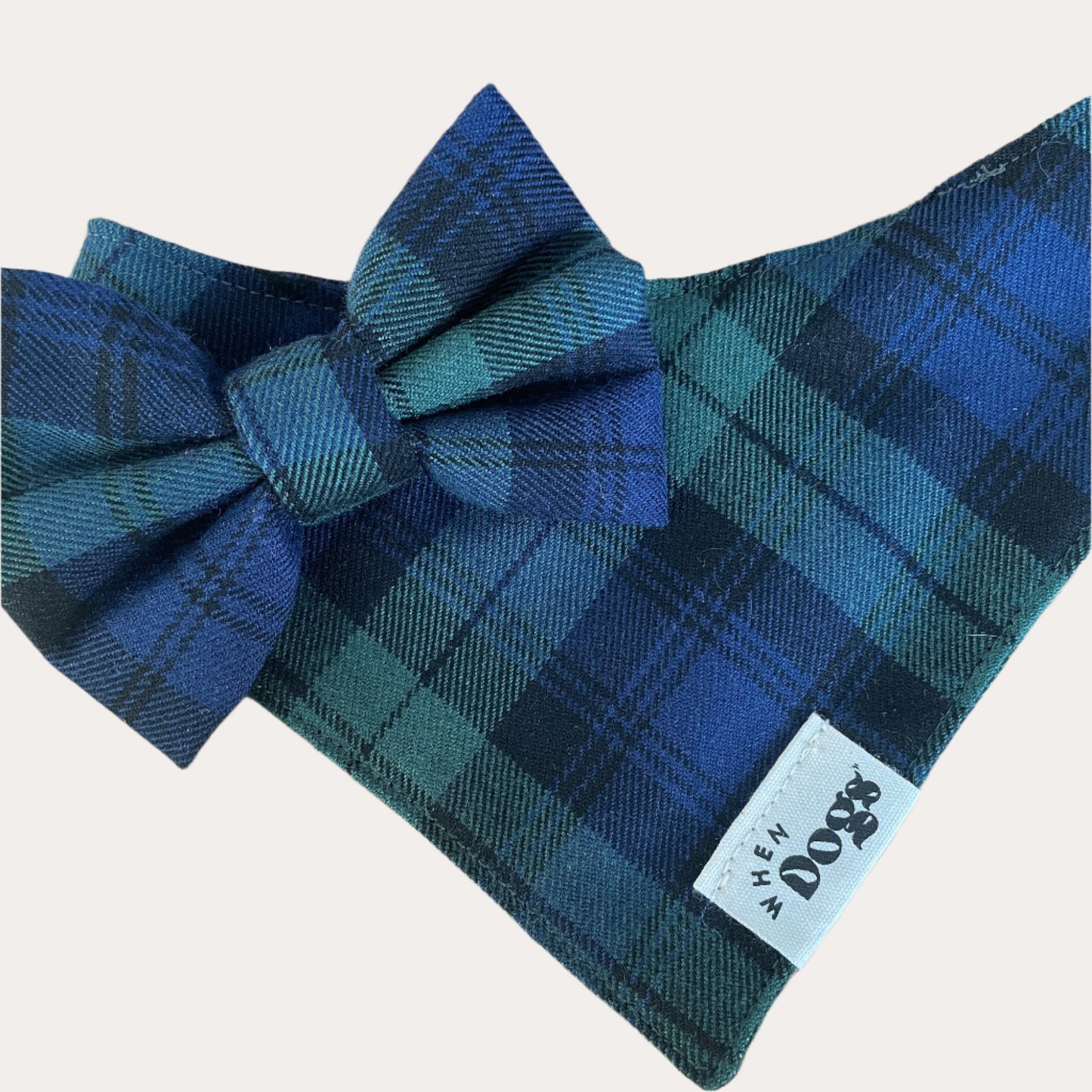 Red Tartan Bandana | Holly & Jolly