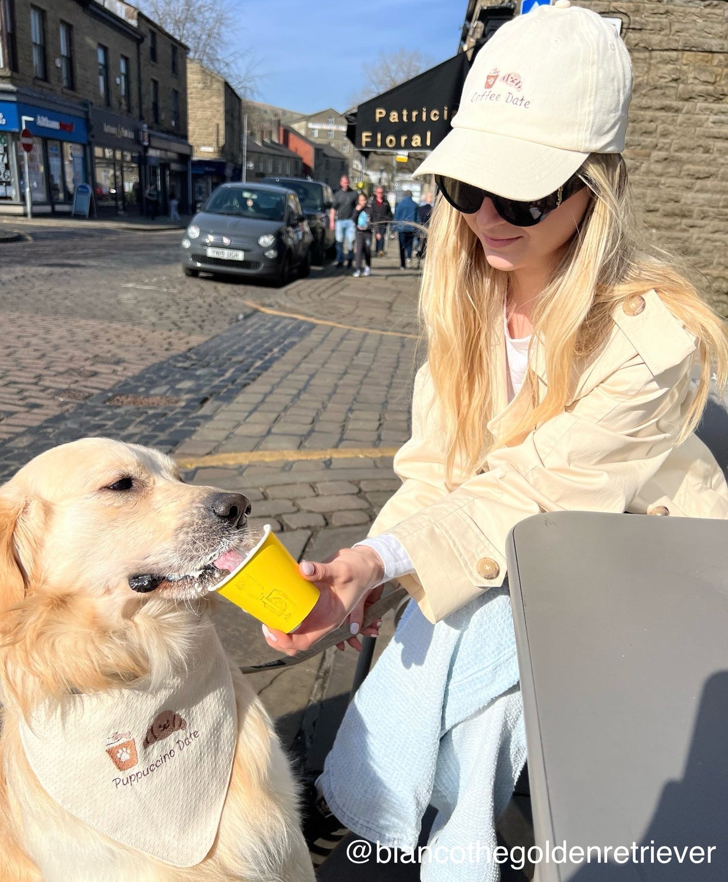 Puppuccino Date Matching Set (Value: £40) | Bandana & Cap
