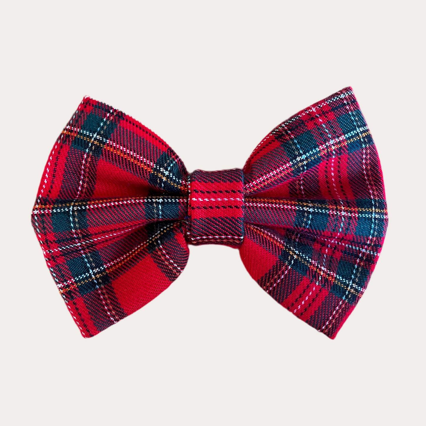 Green & Navy Blue Tartan Bow Tie | Holly & Jolly
