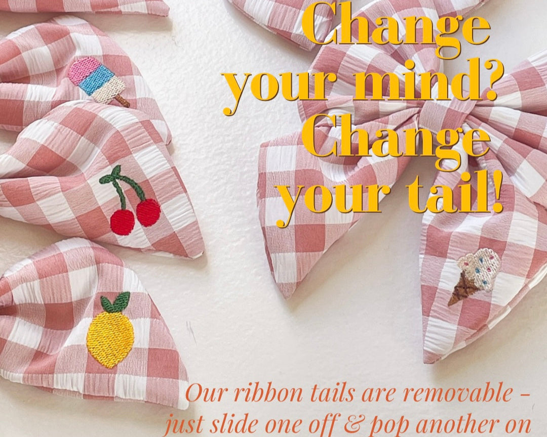 Oat | Customisable Sailor Bow