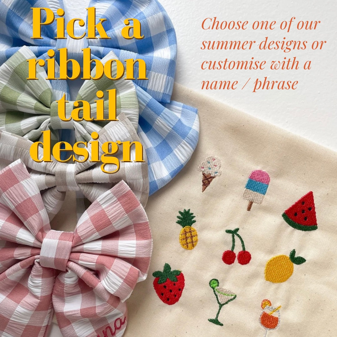 Sky | Customisable Ribbon Tail