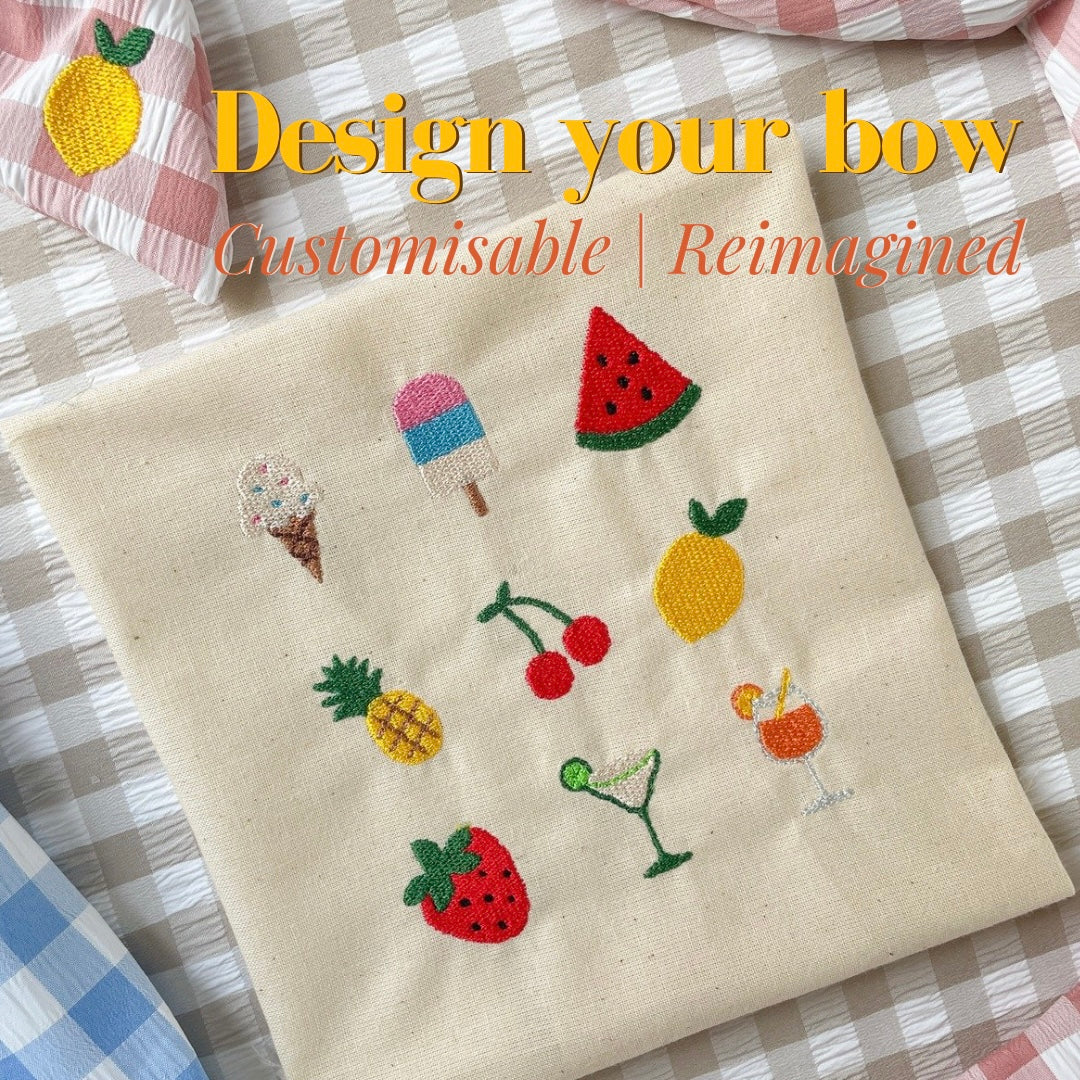 Oat | Customisable Sailor Bow