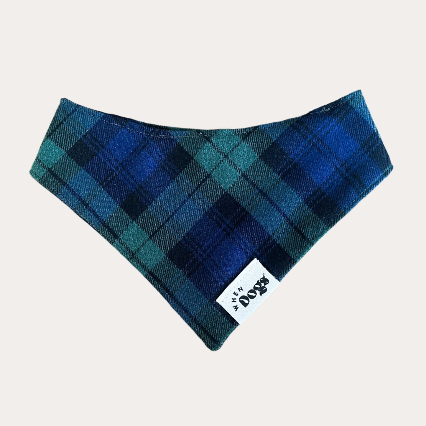 Red Tartan Bandana | Holly & Jolly
