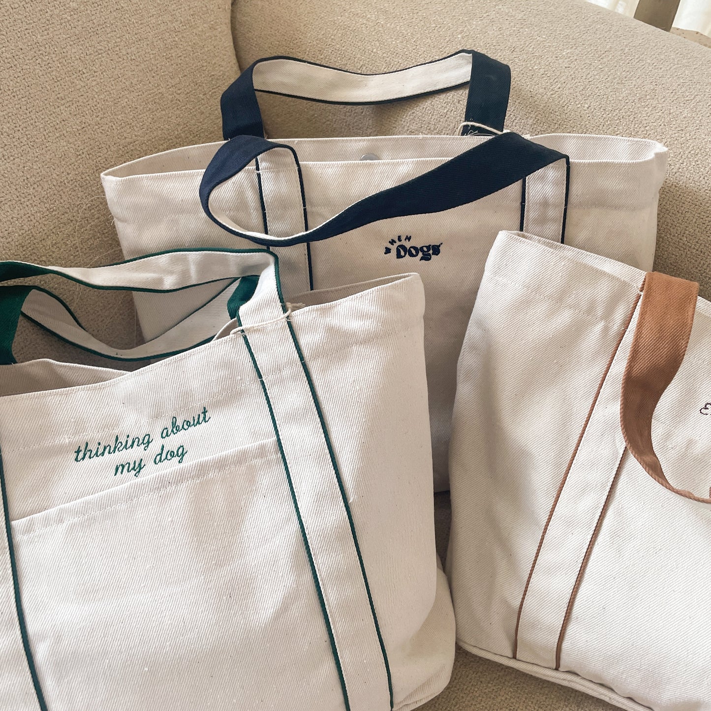Thinking About My Dog | Tote