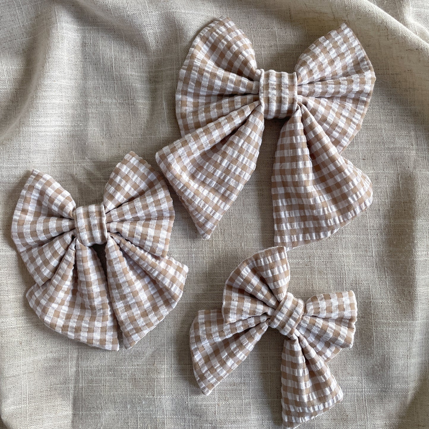 Pecan Pie Sailor Bow | AW/25 Edit