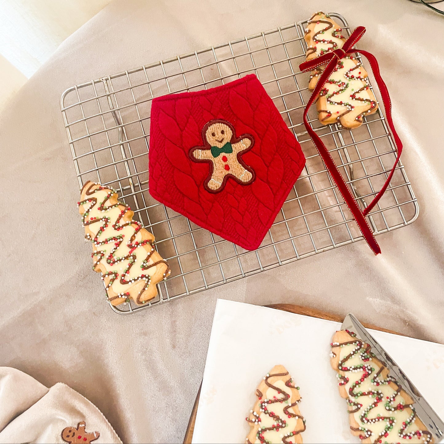 Gingerbread Man Bandana | Festive Collection