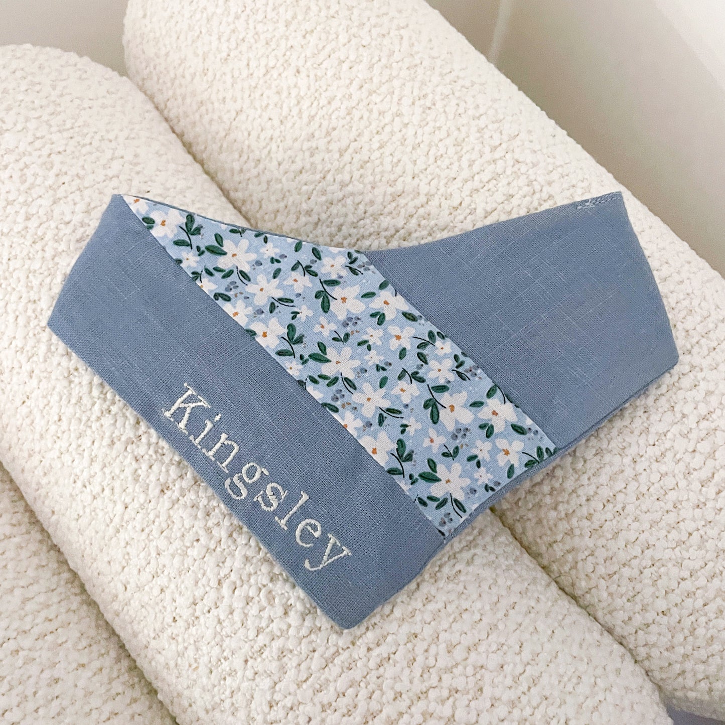 Forget-Me-Not Powder Blue Bandana | Spring Fling