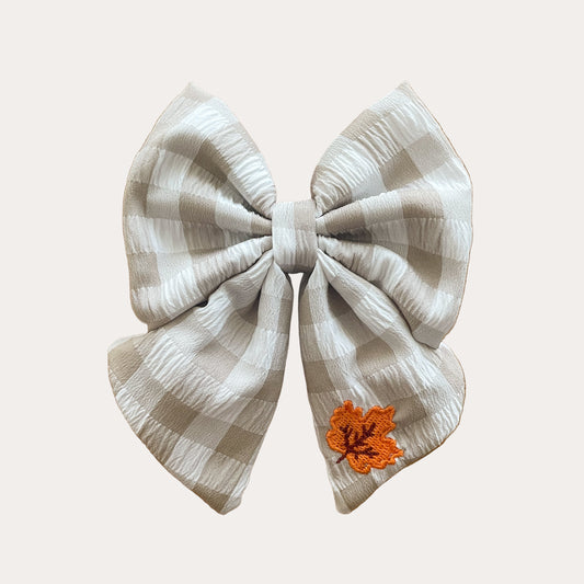 Oat | Customisable Sailor Bow