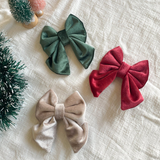 Velvet Sailor Bow Bundle (Value: £36)| Holly & Jolly