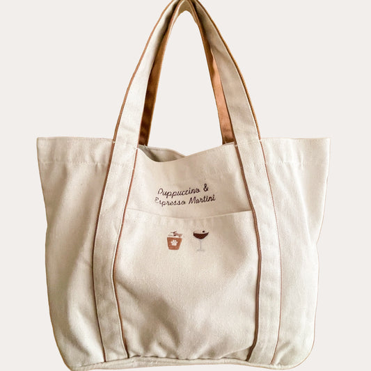 Puppuccino & Espresso Martini | Tote
