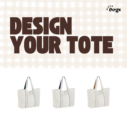 Customisable Embroidered Tote - Large | Design Your Own