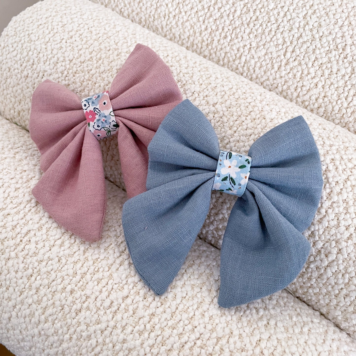 Forget-Me-Not Sailor Bow | Spring Fling