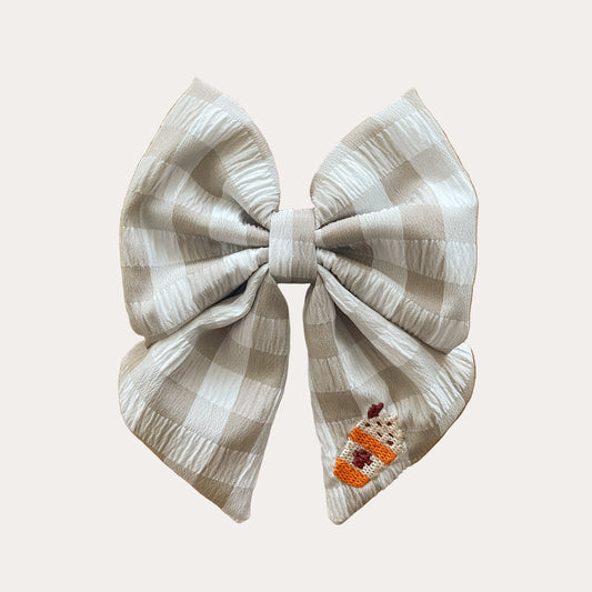 Oat | Customisable Sailor Bow