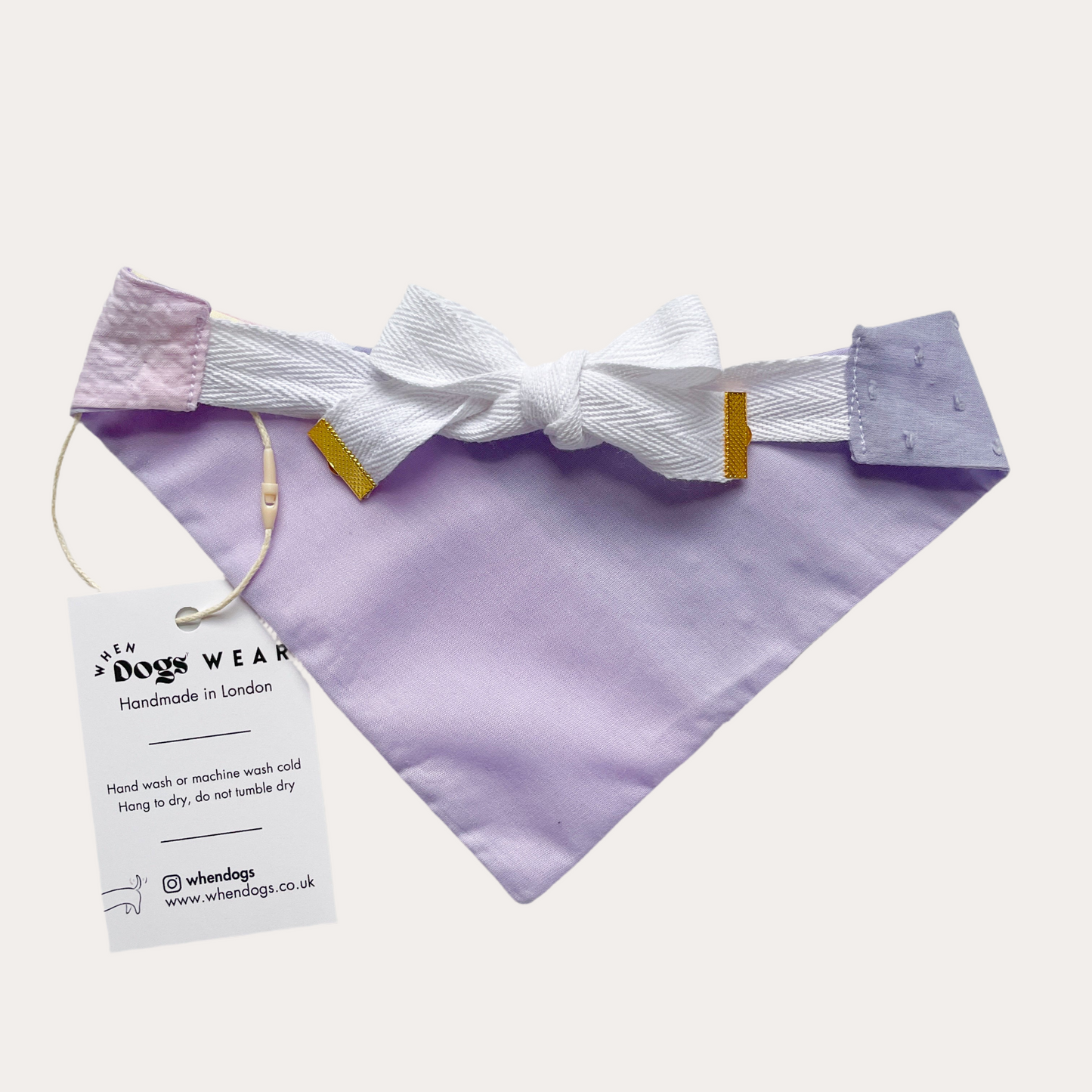 Lavender Swirl Bandana | Summer Breeze Collection