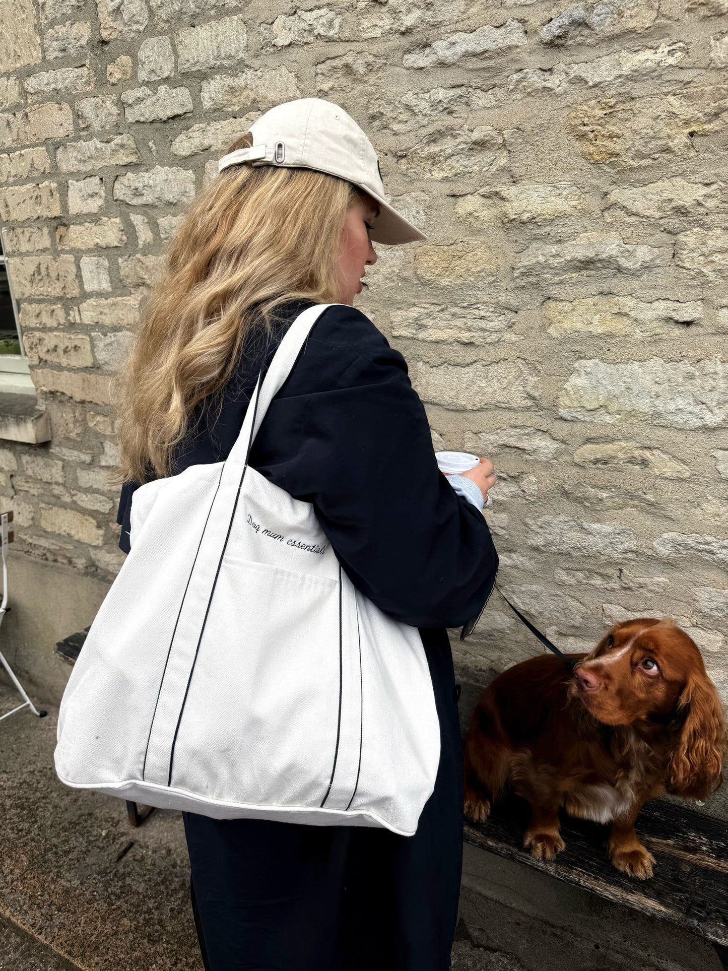 Customisable Embroidered Tote - Large | Design Your Own