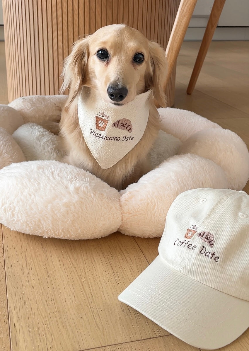 Puppuccino Date Bandana | Spring Fling