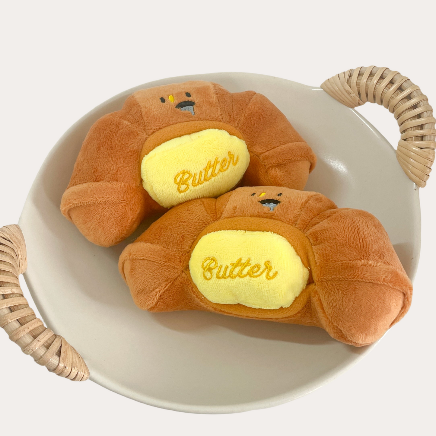 Croissant & Butter Toy