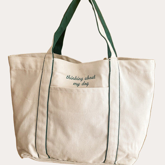 Thinking About My Dog | Tote