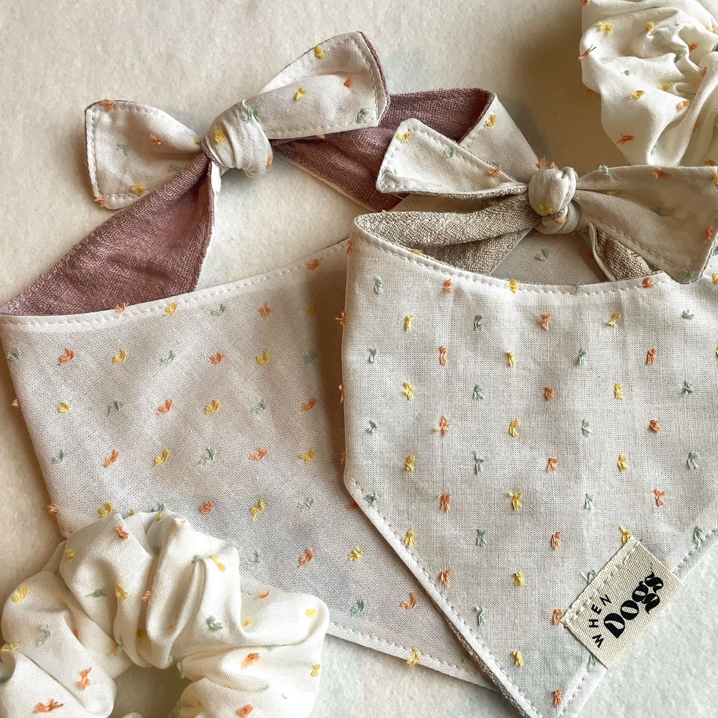 Vanilla Sprinkles Bandana