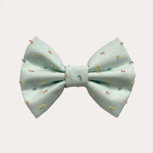 Mint Sprinkles Bow Tie