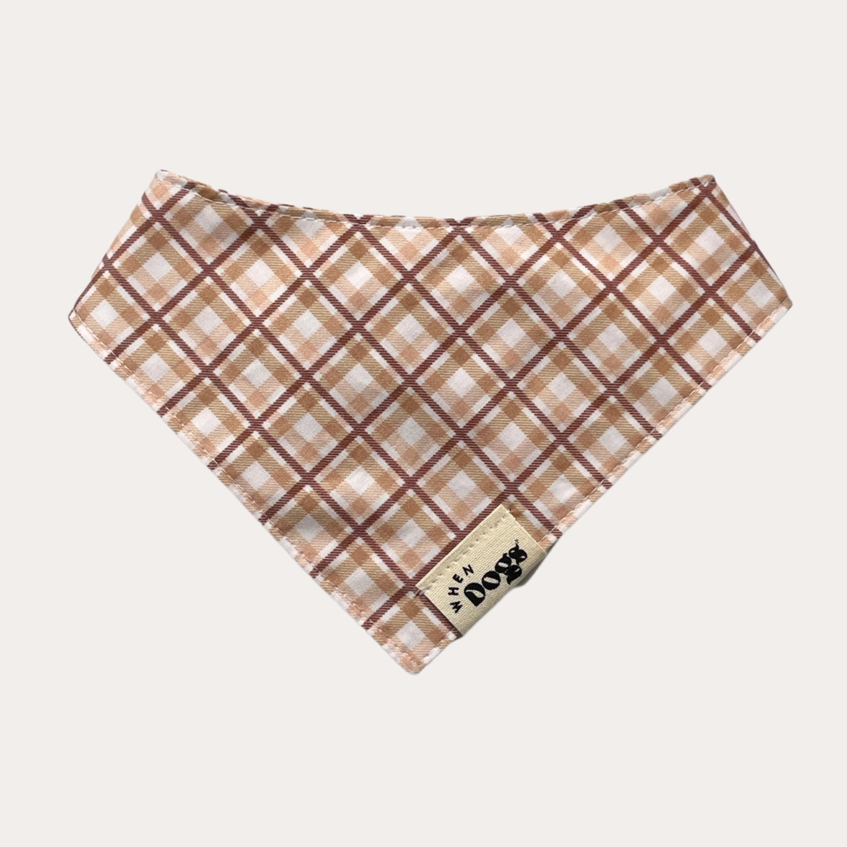 Maple Leaves Bandana Cinnamon Lane Collection When Dogs