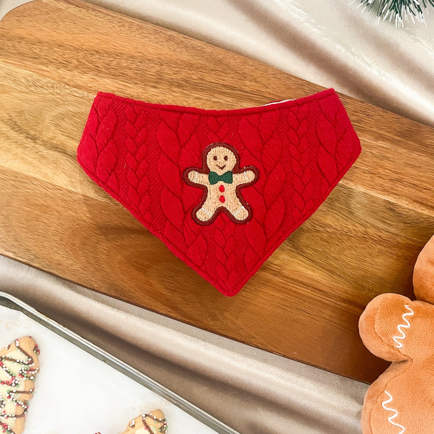 Gingerbread Man Bandana | Festive Collection