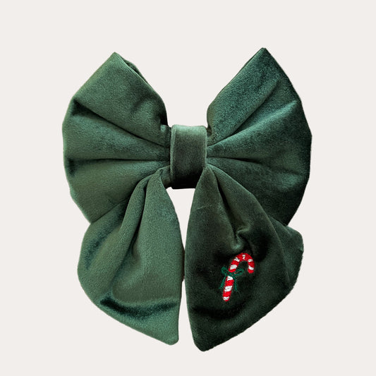 Evergreen Sailor Bow | Festive Collection